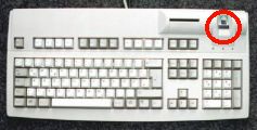 Bergdata Cherry keyboard